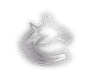 Canucks Logo - Metallic