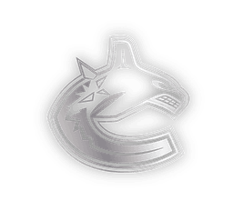 Canucks Logo - Metallic